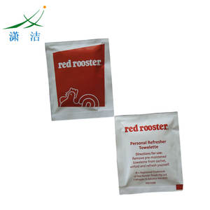 2025 limpezas molhadas biodegradáveis toalhas quentes para restaurantes sem álcool - Product Image 5