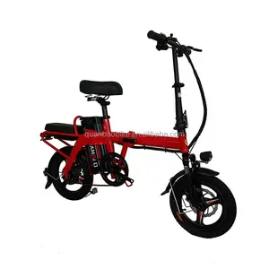 Vélo électrique pliant de 350W, 400W, 48V, 10Ah, 15Ah, 20Ah, vélo électrique de ville pliable pour adulte