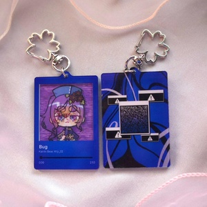 OEM ODM Présentoir <span class=keywords><strong>en</strong></span> acrylique lenticulaire double face 2,5 cm, Charm animé <span class=keywords><strong>en</strong></span> acrylique Project Sekai Song Charm Pjsk Song - Product Image 2
