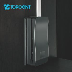 TOPCENT batang lemari Aluminium Aloi, batang lemari tarik ke bawah, rel pakaian dengan pengatur angkat untuk kamar tidur - Product Image 4
