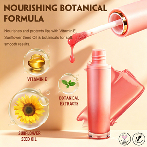 Gloss à lèvres hydratant et brillant avec tube de luxe pour filles, brillance longue durée, <span class=keywords><strong>vitamine</strong></span> E, gloss à lèvres effet miroir - Product Image 3