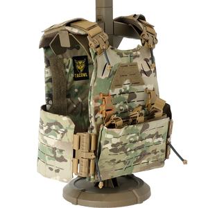 Gilet tattico a sgancio rapido con Logo personalizzato con sistema <span class=keywords><strong>Molle</strong></span> per sport all'aria aperta - Product Image 2