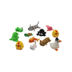 Figurines d'animaux miniatures colorées imprimées en 3D 2026 – Adorables modèles d'animaux simulés pour la décoration de la maison et du bureau - Product Image 5