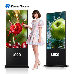 Kiosque d'information numérique à écran tactile LCD de 55 pouces pour la publicité commerciale, totem d'affichage, affiche pour magasin de détail, animation, audio intelligent - Product Image 1