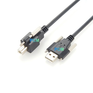 Câble de caméra industrielle SeaLATCH à verrouillage par vis USB <span class=keywords><strong>2.0</strong></span> Type-A vers Type B, haute flexibilité pour systèmes d'imagerie robotique et d'automatisation - Product Image 5