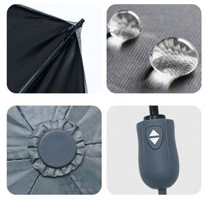 ร่มกันแดดพับ 3 ตอน อัตโนมัติเต็มรูปแบบ ขายส่ง พร้อมพิมพ์โลโก้ สำหรับกันฝน - Product Image 2