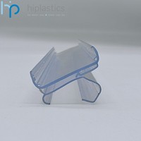 Hiplastics LSRPHD Porte-étiquettes de prix numériques, crochets en plastique, bande de données, supports d'étiquettes suspendus transparents, installation facile pour Hanshow