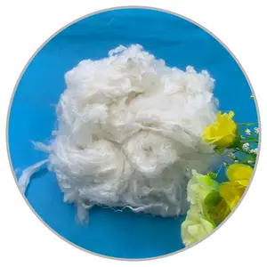 Proprietà protettiva UV colore bianco della fabbrica di fibra di bambù per non tessuto