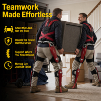 Exosquelette de soutien lombaire industriel, assistant de manutention de palettes, aide au levage en entrepôt, ceinture ergonomique pour le travail en usine