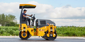 Rouleau compresseur vibrant LiuGong 6032E à double tambour de 3 tonnes avec moteur Stage III – Meilleur prix pour engins de construction routière - Product Image 3