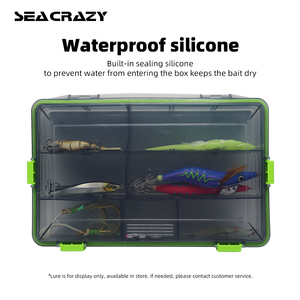 Wasserdichte Multifunktionale Plastikbox für Angelausrüstung mit Anpassbarem Logo, Köderbox und Zubehörbox mit Verstellbarem Haken - Product Image 4