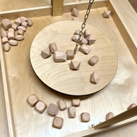 Jeu de puzzle à plateaux d'équilibre TSKJ au design unique, sain, écologique, sans électricité, interaction parent-enfant