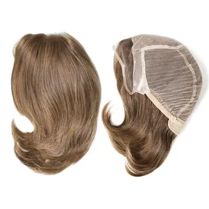EW40 впрыскивание кружевной Шелковый Топ еврейский кошерный 6 дюймов 8 дюймов и 10 дюймов короткий парик из волос, европейские натуральные волосы для женщин