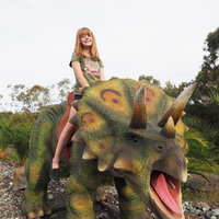 Vente chaude de dinosaure à pied Animatronic à monter dans la fabrication de taille réelle réaliste pour Dino Park