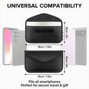 Bolsa Faraday Universal Premium, Bolsa de Bloqueo de Señales para Protección de Datos y Privacidad, y Bolsa Bloqueadora de Señales para Automóvil - Product Image 6