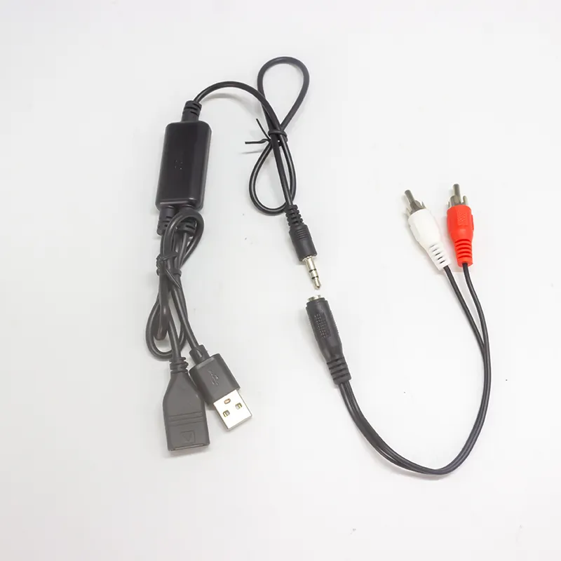 Récepteur de musique Blue tooth sans fil de voiture domestique de haute qualité avec adaptateur de voiture de musique Audio stéréo USB Mini Aux