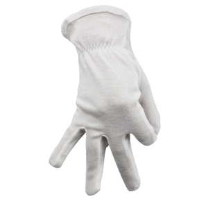 Guante de algodón de fábrica profesional Guantes de alta calidad Manos para desfile Trabajo Servicio de inspección Rendimiento con antideslizante - Product Image 4