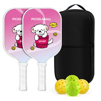 Raquette de pickleball T700 pour enfants, vente en gros OEM, raquette légère en fibre de carbone pour les camps d'entraînement juniors
