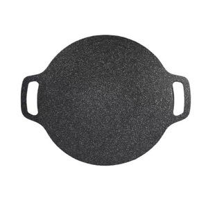 Maifan Stone Grill <b>Pan</b> Oval Non Stick <b>Induction</b> Compatible Outdoor Camping Barbecue Plate Durable Easy Clean Household Use - Product Image 3