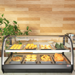 Calentador de Alimentos Eléctrico de Escritorio Multiusos con Exhibición Comercial, Equipo de Calentamiento y Mantenimiento de Temperatura por Convección de Aire Caliente - Product Image 5