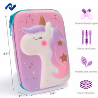 Trousse à crayons 3D en EVA multifonctionnelle et grande capacité pour l'école, fournie directement par l'usine, pour le rangement des fournitures scolaires