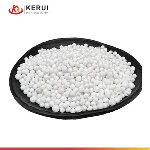 KERUI High Temperature Refractory Hollow Alumina Balls/Bubble Alumina