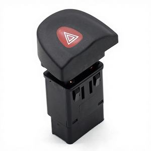 Interruptor de Luces de Emergencia Nuevo 7700435867 para Renault Megane y Reno, Hecho de Plástico y ABS para Fines de Fabricación - Product Image 2