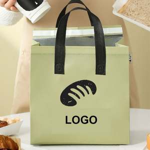 Custom Logo Biodegradable Fabric Thermal Food <b>Cooler</b> Backpack <b>Bag</b> Waterproof Non Woven Insulated Exhibition <b>Cooler</b> <b>Bags</b> - Product Image 2