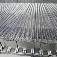 Nastro Trasportatore a Rete in Acciaio Inossidabile, Resistente alle Alte Temperature, per Essiccatori Alimentari e Trasportatori Industriali