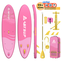 Planche de paddle gonflable haut de gamme, directement de l'usine, avec accessoires complets et surface antidérapante en EVA.