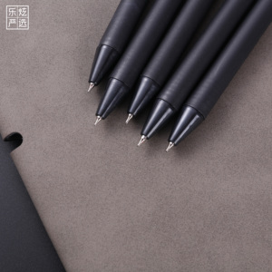 Гелевая ручка на заказ, Лидер продаж, премиум-Черная гелевая ручка большой емкости, бесшумная офисная фирменная ручка - Product Image 5