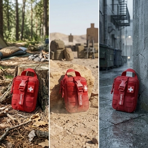 Botiquín <span class=keywords><strong>de</strong></span> <span class=keywords><strong>Primeros</strong></span> <span class=keywords><strong>Auxilios</strong></span>, Bolsa Médica IFAK, Bolsas <span class=keywords><strong>de</strong></span> Emergencia Molle, Kits <span class=keywords><strong>de</strong></span> Emergencia Tácticos para Acampar, Hogar, Auto, Senderismo, Caza - Product Image 6