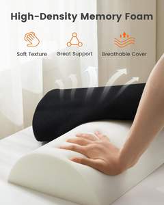 Repose-pieds pour sous le bureau au travail <span class=keywords><strong>Tabouret</strong></span> en mousse à mémoire <span class=keywords><strong>de</strong></span> forme à hauteur réglable pour le soulagement des douleurs dorsales et le soutien lombaire des jambes - Product Image 5