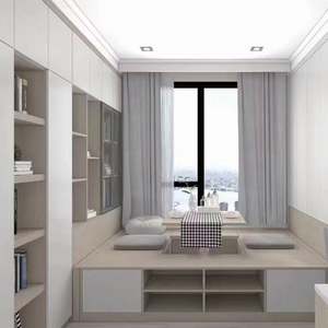 Premium Modern Solid Wood Walk-in Closet Custom Built-in Modular Eco-Friendly Storage Armoire with Shelves System - Product Image 4