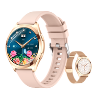 Montre connectée Y35 Gold 1,27 pouces IPS BT Call pour femmes, santé féminine, étanche IP68, rappel, Reloj Y35, montre connectée de luxe pour femmes