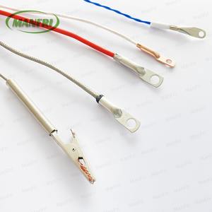 جهاز استشعار درجة الحرارة RTD PT100 <span class=keywords><strong>PT1000</strong></span> 3 سلك PT100 مع حلقة العروة M8 لأنظمة التهوية والتبريد - Product Image 5