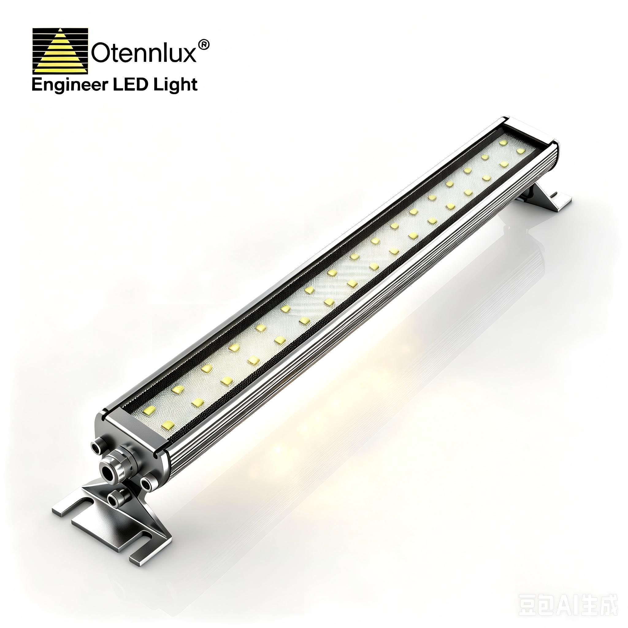 High Brightness CNC LED Machine Light Coolant Resistant Industrial Work Lamp 22W