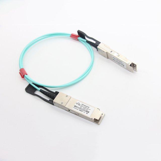 40G QSFP+ OM3 20M Active Optical Cable (AOC) for Fiber Optic Transceiver in Data Center GSM Network