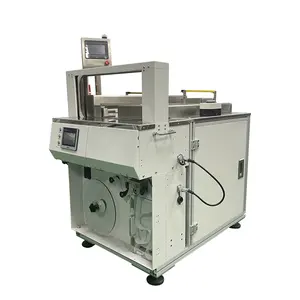 New-type Automatic Paper Strapping Machine Batch Strapping Pack Machine Banding Machine for Different Color Boxes