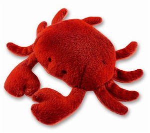 ที่กำหนดเองขนาดเล็กน่ารักนุ่มยัดไส้สัตว์ประเภทกุ้งก้ามกรามตุ๊กตาตู้เย็นแม่เหล็ก - Product Image 2