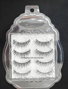 Sara diy आसान घर अनुप्रयोग नरम भारहीन क्लस्टर चमक 0.03 मोटाई प्रशंसक पलक - Product Image 2
