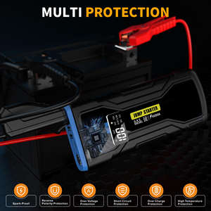 High-Power 24000Mah Compacte Auto <span class=keywords><strong>Jump</strong></span> <span class=keywords><strong>Starter</strong></span> Met <span class=keywords><strong>USB</strong></span>-C Opladen & Digitaal Scherm 2000a Piek Voor Motor/Vrachtwagen Accu - Product Image 4