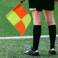 Fournisseur de drapeaux d'arbitre, drapeaux de ligne, drapeaux de juge de touche, drapeaux de signalisation, drapeaux de départ, équipement d'arbitrage pour l'entraînement au football