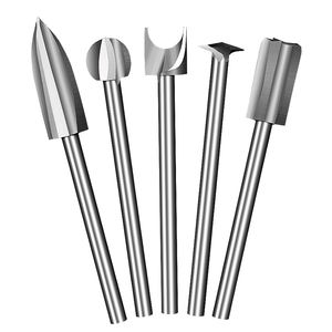 สว่านไม้ไฟฟ้าแบบปรับแต่งได้สำหรับงานไม้ขนาดเล็ก พร้อมใบมีดเจาะรูแบบใส สำหรับงานแกะสลักขนาดเล็ก เครื่องมือช่างสำหรับแกะเมล็ดมะกอก - Product Image 1