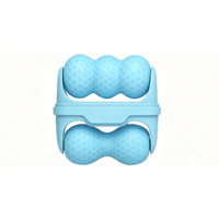 Ensemble de rouleaux de glace pour le visage et les yeux, outils de soin de la peau du visage avec rouleaux de glace à billes de gel 2 en 1
