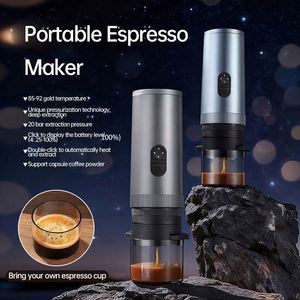 20bar <b>Mini</b> Portable Coffee Maker Espresso Machine with <b>USB</b>,3 in 1 Car Coffee Maker Self-Heating ,Ground Coffee & Capsule(NS&DG) - Product Image 3