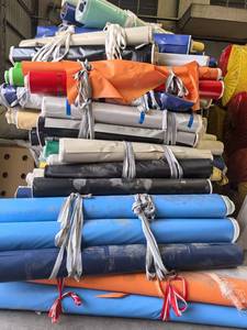 Toiles en PVC enduites de qualité supérieure, bon marché, en rouleaux, de qualité B, de qualité C, de qualité inférieure - Product Image 5