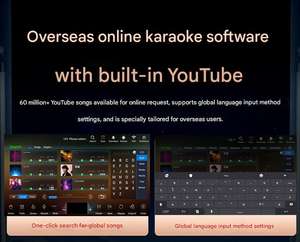 Reproductor de Karaoke Todo en Uno Inandon con Pantalla Táctil Android 5.1, WiFi, Nube de Canciones y Función KTV para Cantar en Línea - Product Image 2