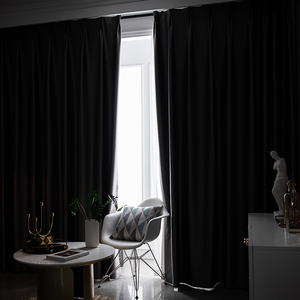 Rideaux occultants gris thermiques isolants pour chambre/salon – Rideaux occultants haut de gamme en gros - Product Image 4