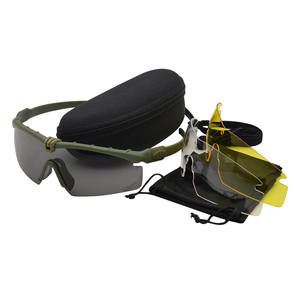 RTS Tactical Ballistic Eye shield Tactical Combat Sonnenbrille Shooting Glasses Brille - Product Image 3